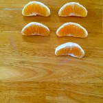 5 oranges