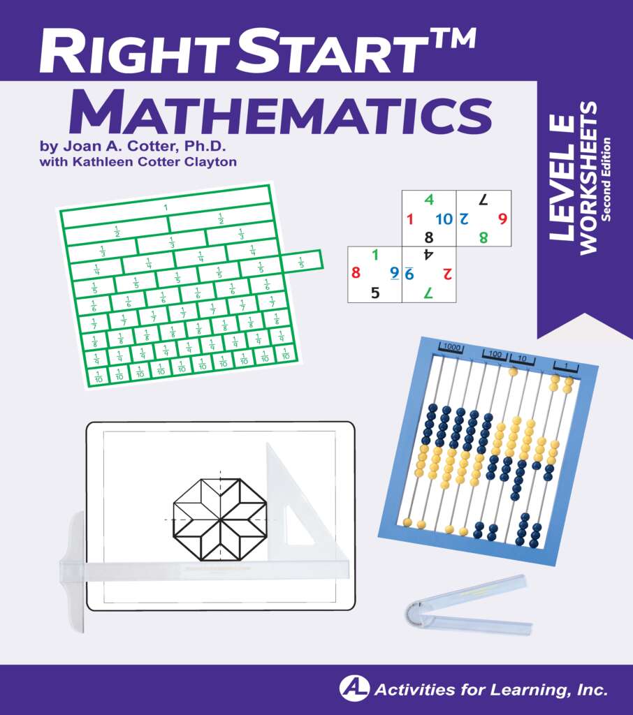 Right Start Math Cards RightStart Math Level E Worksheets - RightStart Mathematics