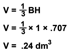 G146 volume calc