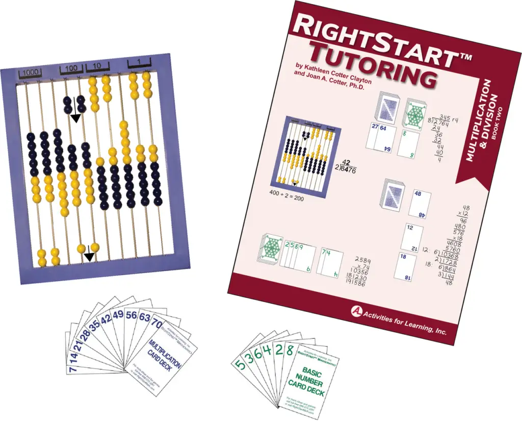 Right Start Math Cards Multiplication without Flashcards or Timed Tests | RightStart