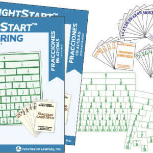 RightStart Tutoring Fractions Kit - Spanish (Kit de RightStart Tutoring: Fracciones &ndash; espa&ntilde;ol)