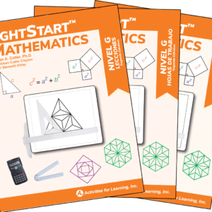 RightStart Math Level G Book Bundle  - Spanish
